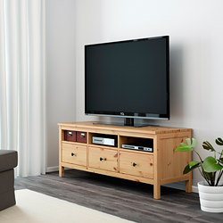 HEMNES - TV bench, white stain/light brown | IKEA Taiwan Online - PE671187_S3