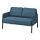 GLOSTAD - 雙人座沙發, Knisa 藍色 | IKEA 線上購物 - PE800740_S1