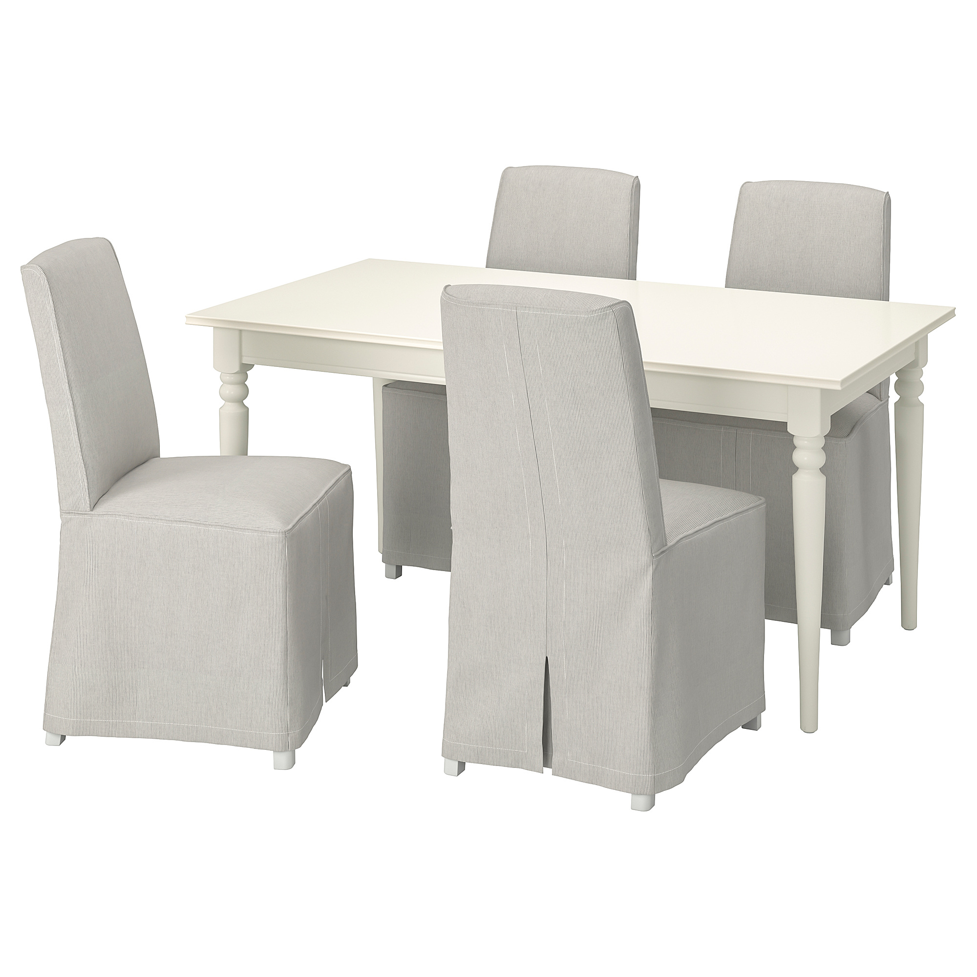 INGATORP/BERGMUND 餐桌附4張餐椅