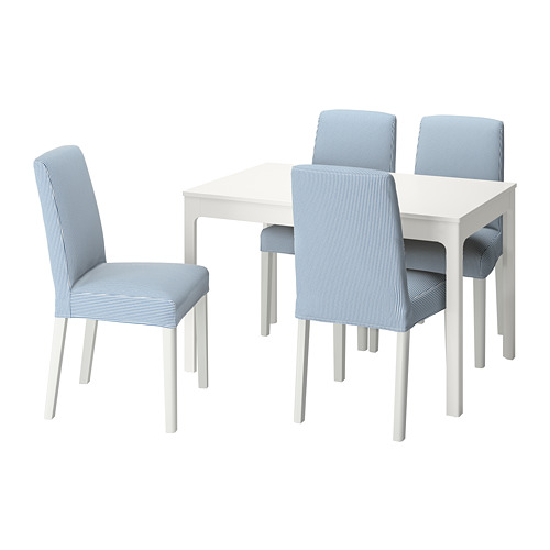 EKEDALEN/BERGMUND 餐桌附4張餐椅