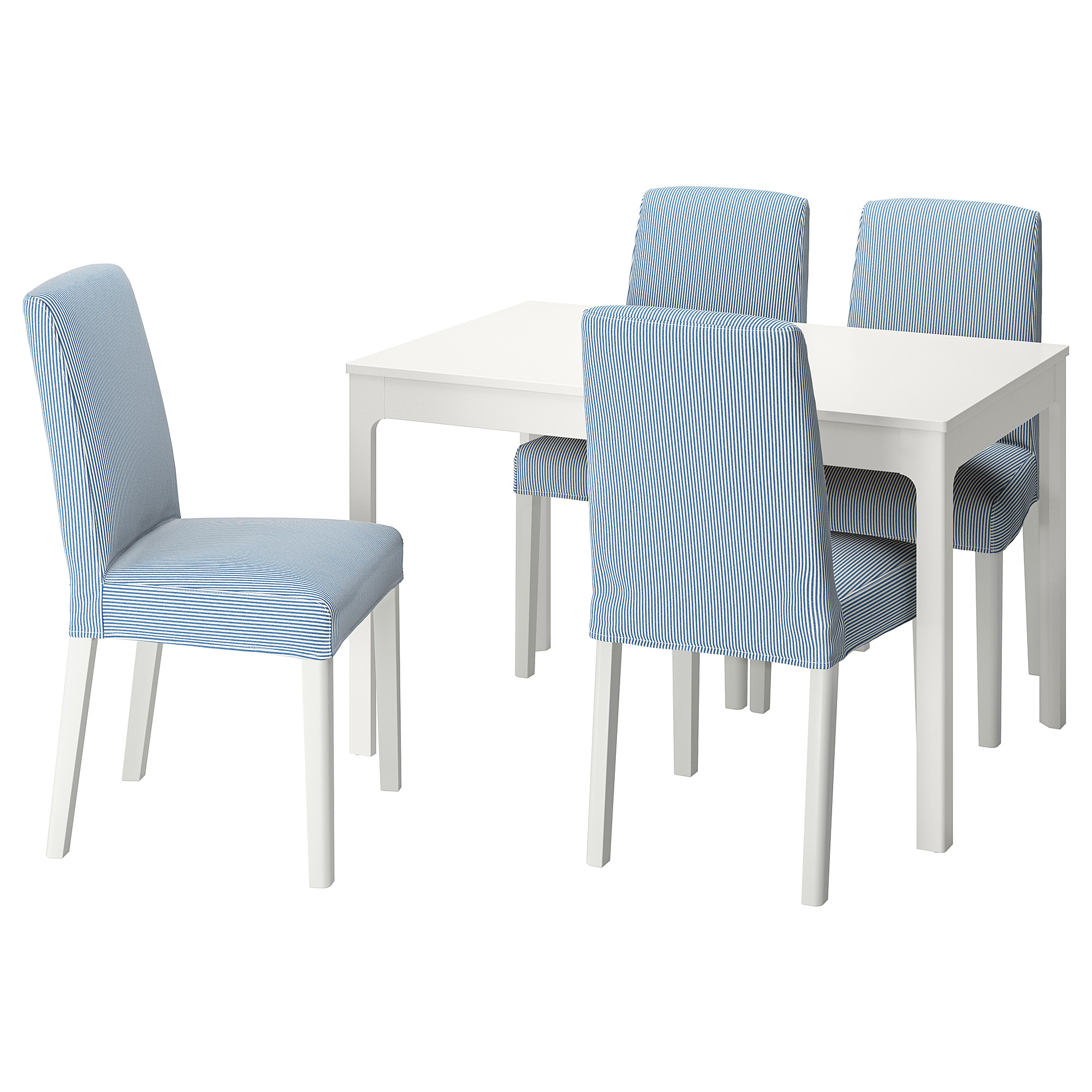 EKEDALEN/BERGMUND 餐桌附4張餐椅