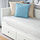 HEMNES - 坐臥兩用床框/3抽, 白色 | IKEA 線上購物 - PE844939_S1