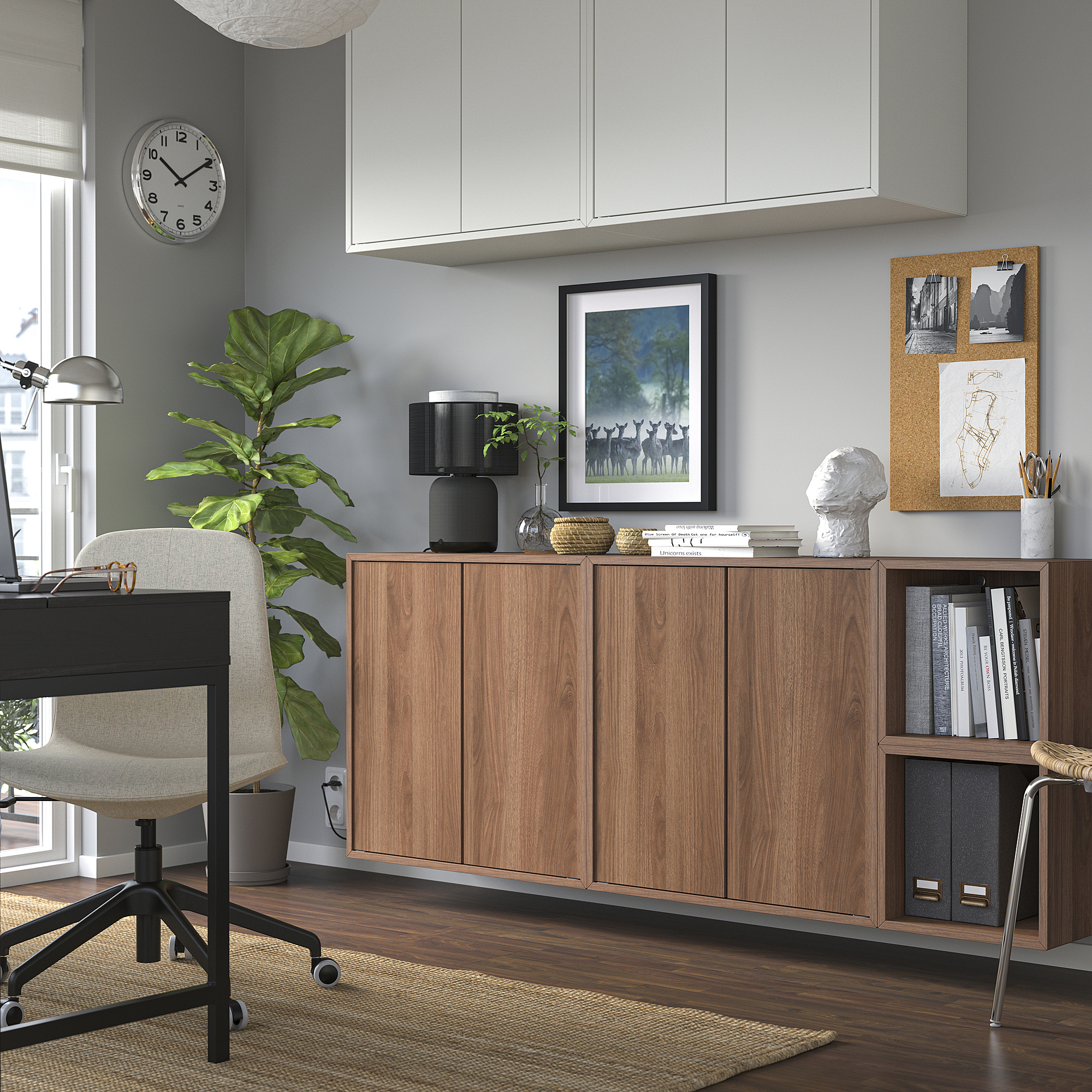 EKET wall-mounted cabinet combination