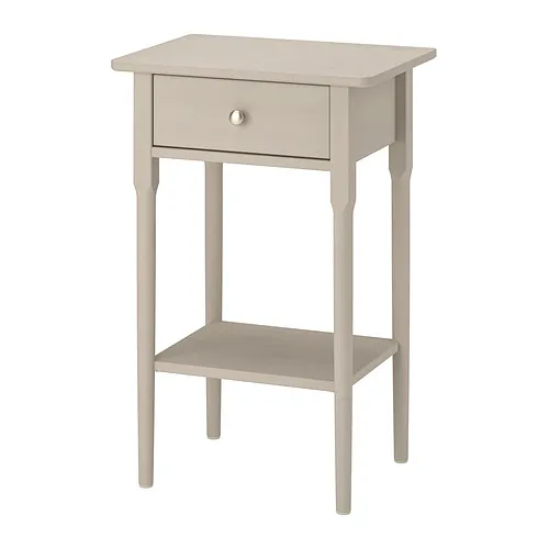BLÄSTÅSEN - 床邊桌, 灰米色, 50x37x76 公分 | IKEA 線上購物 - PE990524_S4