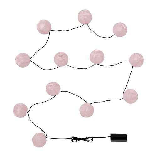 SOLVINDEN LED裝飾燈串/12個燈泡