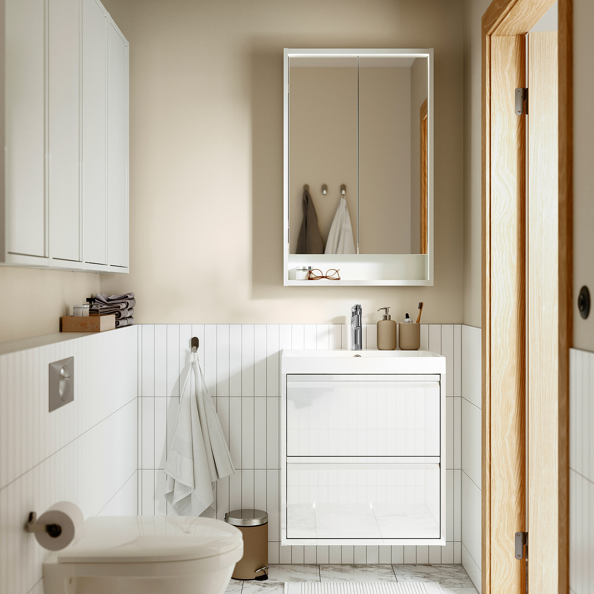 ÄNGSJÖN/BACKSJÖN wash-stnd w drawers/wash-basin