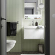 ÄNGSJÖN/BACKSJÖN wash-stnd w drawer/wash-basin