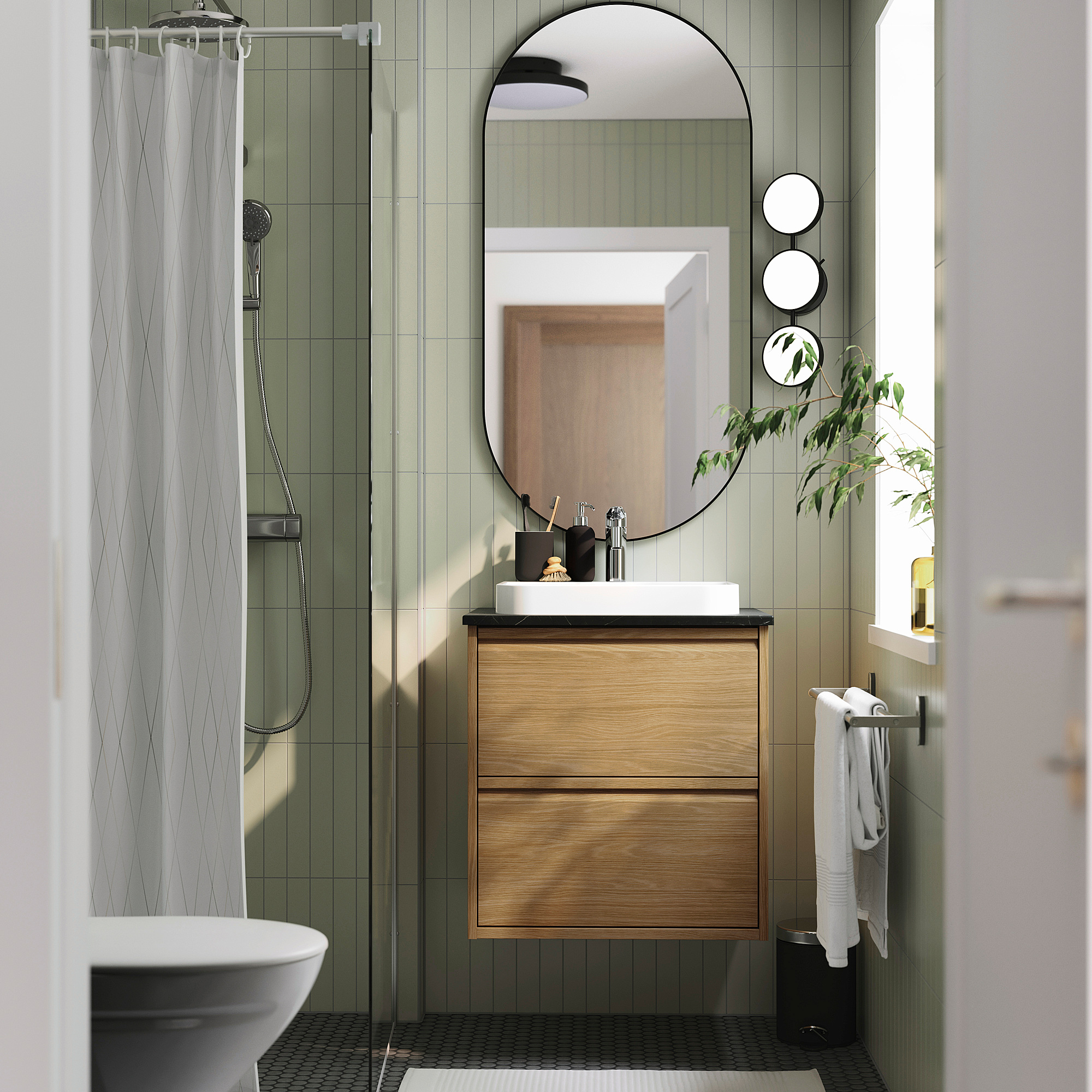 ÄNGSJÖN/BACKSJÖN wash-stnd w drawers/wash-basin
