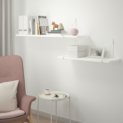 BERGSHULT/PERSHULT - wall shelf combination, white/white | IKEA Taiwan Online - PE722692_S4