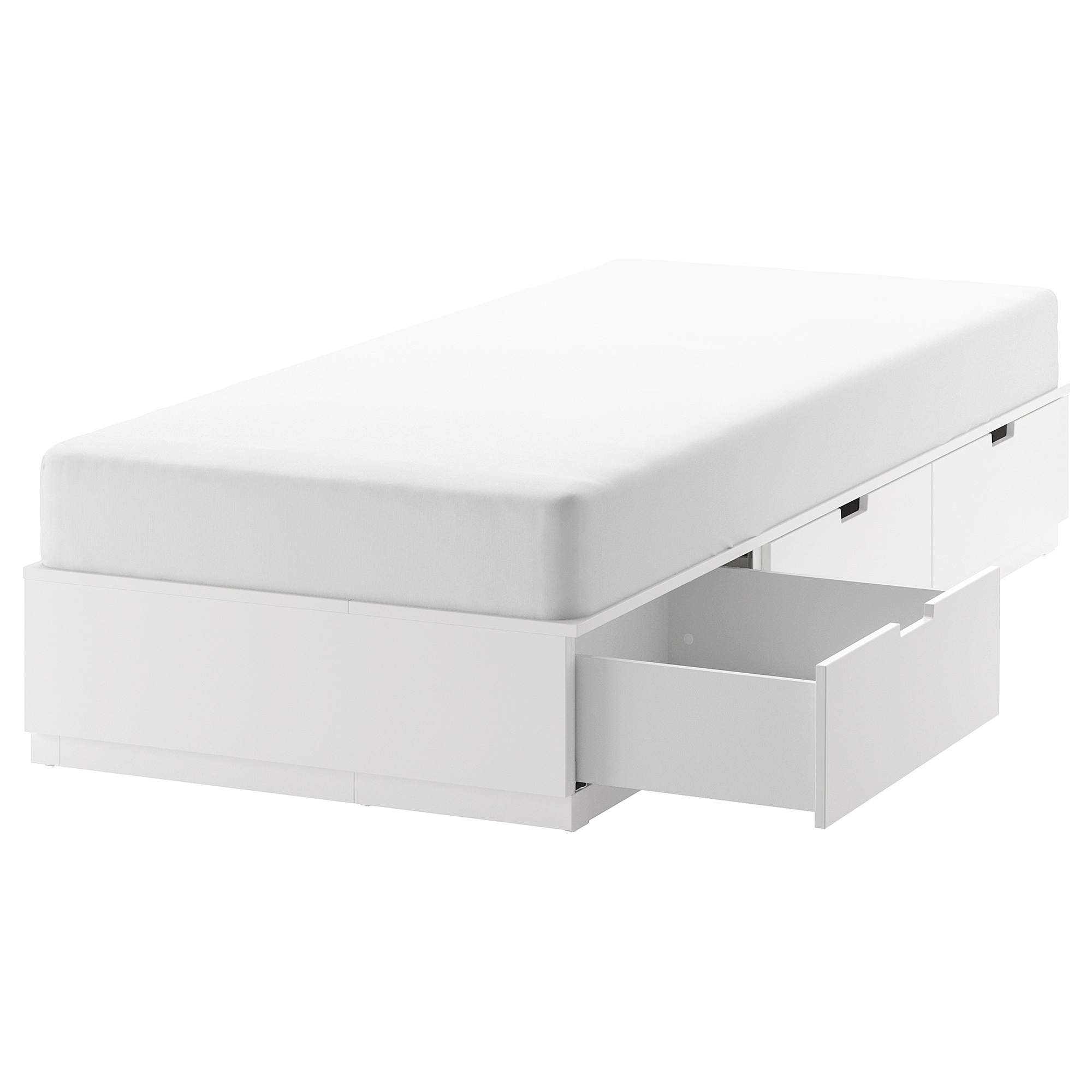 NORDLI 床框附床底收納盒