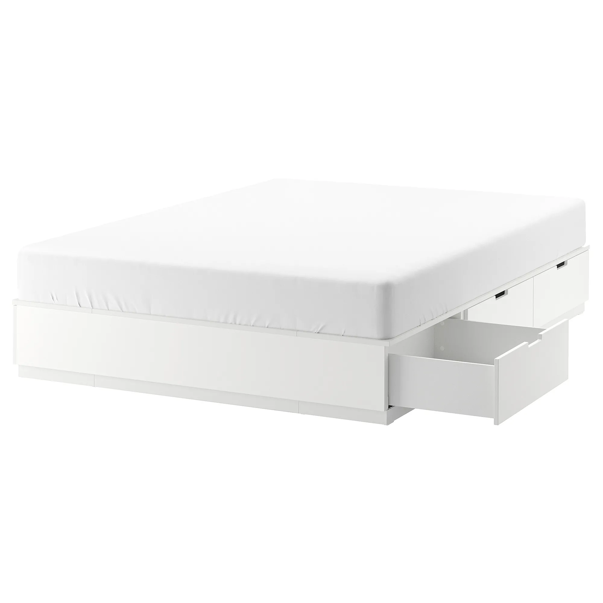 NORDLI 床框附床底收納盒
