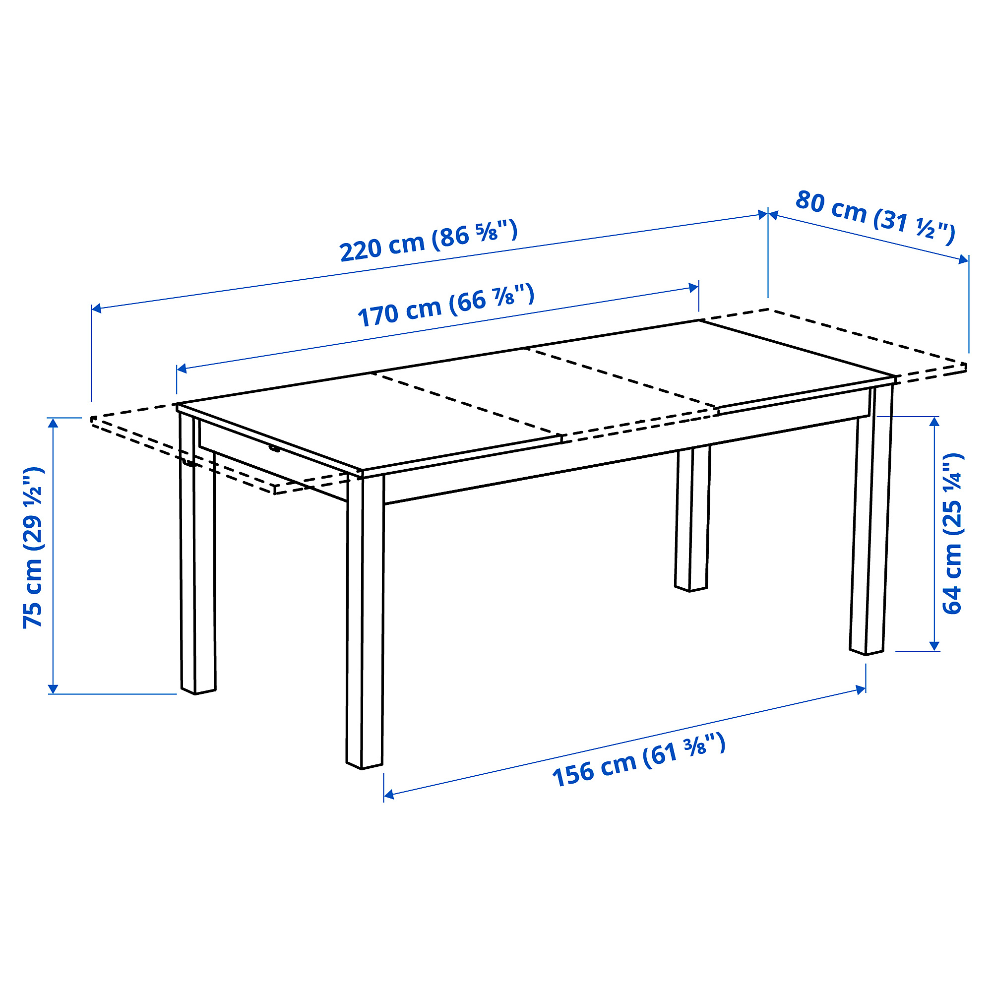 ÅLHULT extendable table