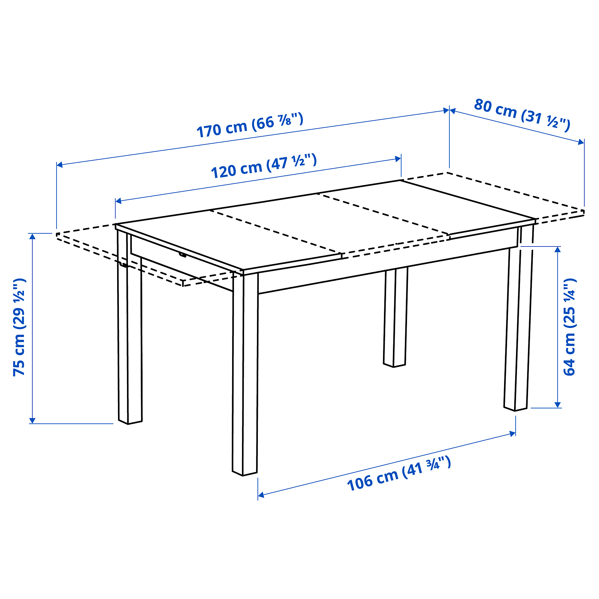 ÅLHULT extendable table