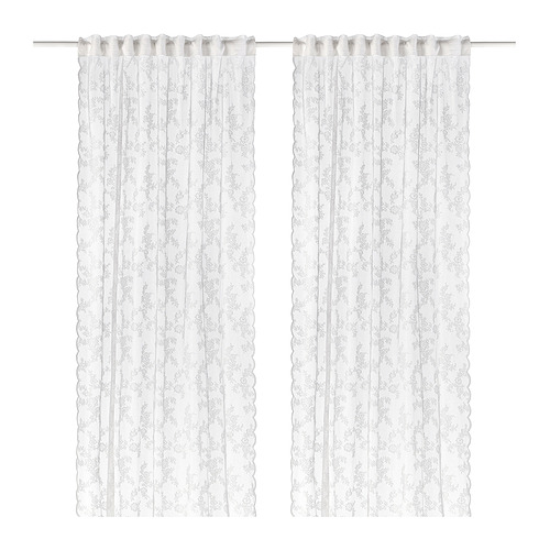 ALVINE SPETS net curtains, 1 pair