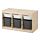 TROFAST - storage combination with boxes, light white stained pine white/black | IKEA Taiwan Online - PE547508_S1
