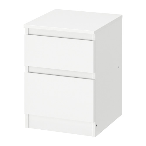 KULLEN - 抽屜櫃/2抽, 白色 | IKEA 線上購物 - PE706791_S4