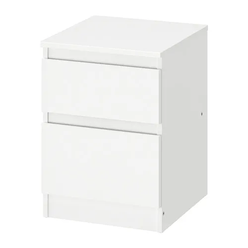 KULLEN - 抽屜櫃/2抽, 白色, 35x49 公分 | IKEA 線上購物 - PE706791_S4