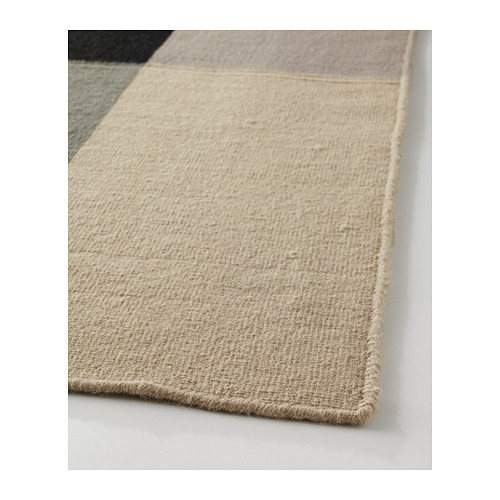 STOCKHOLM - 平織地毯, 手工製/方格圖案 棕色,250x350 | IKEA 線上購物 - PE389943_S4