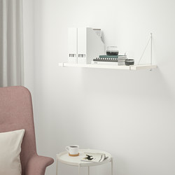 BERGSHULT/PERSHULT - 層板, 棕黑色/白色 | IKEA 線上購物 - PE718679_S3
