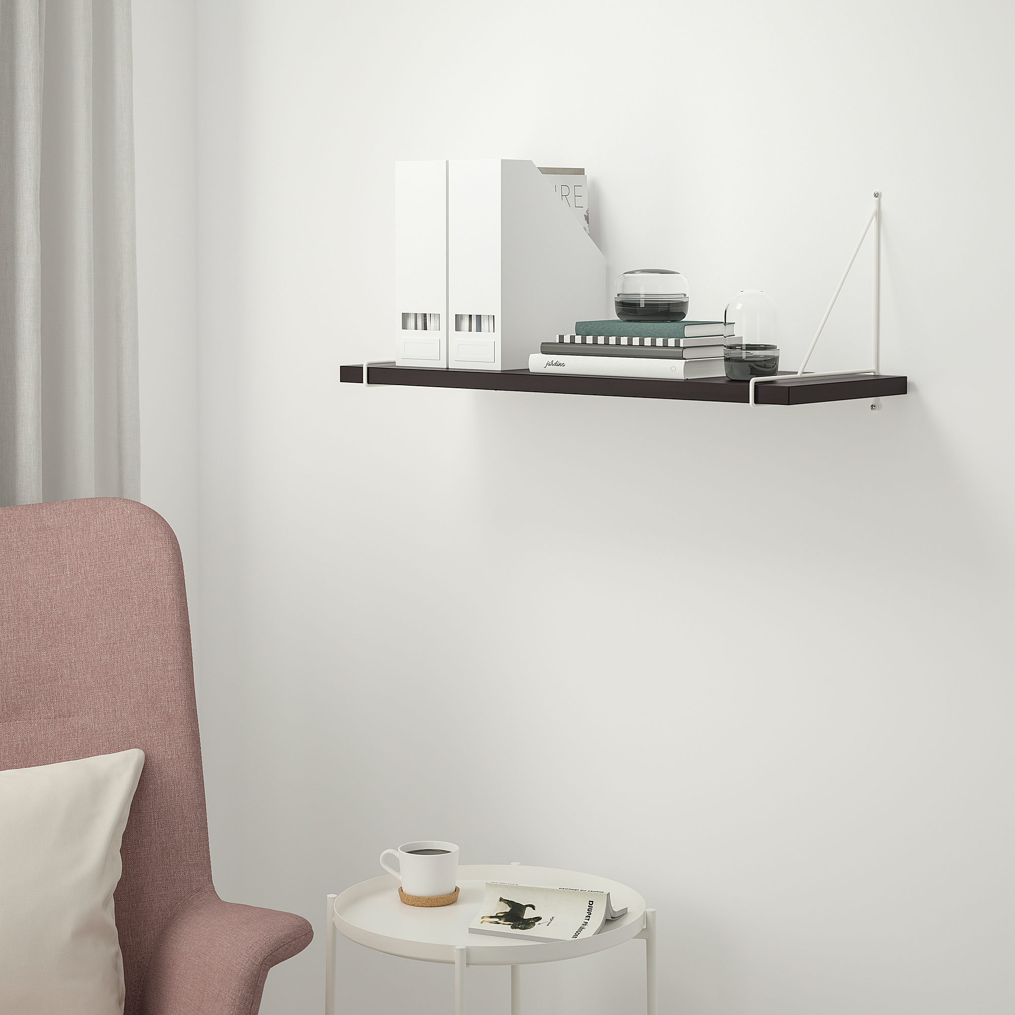 BERGSHULT/PERSHULT wall shelf