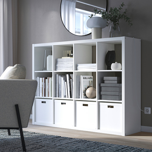 KALLAX - 層架組, 白色 | IKEA 線上購物 - PE845166_S4