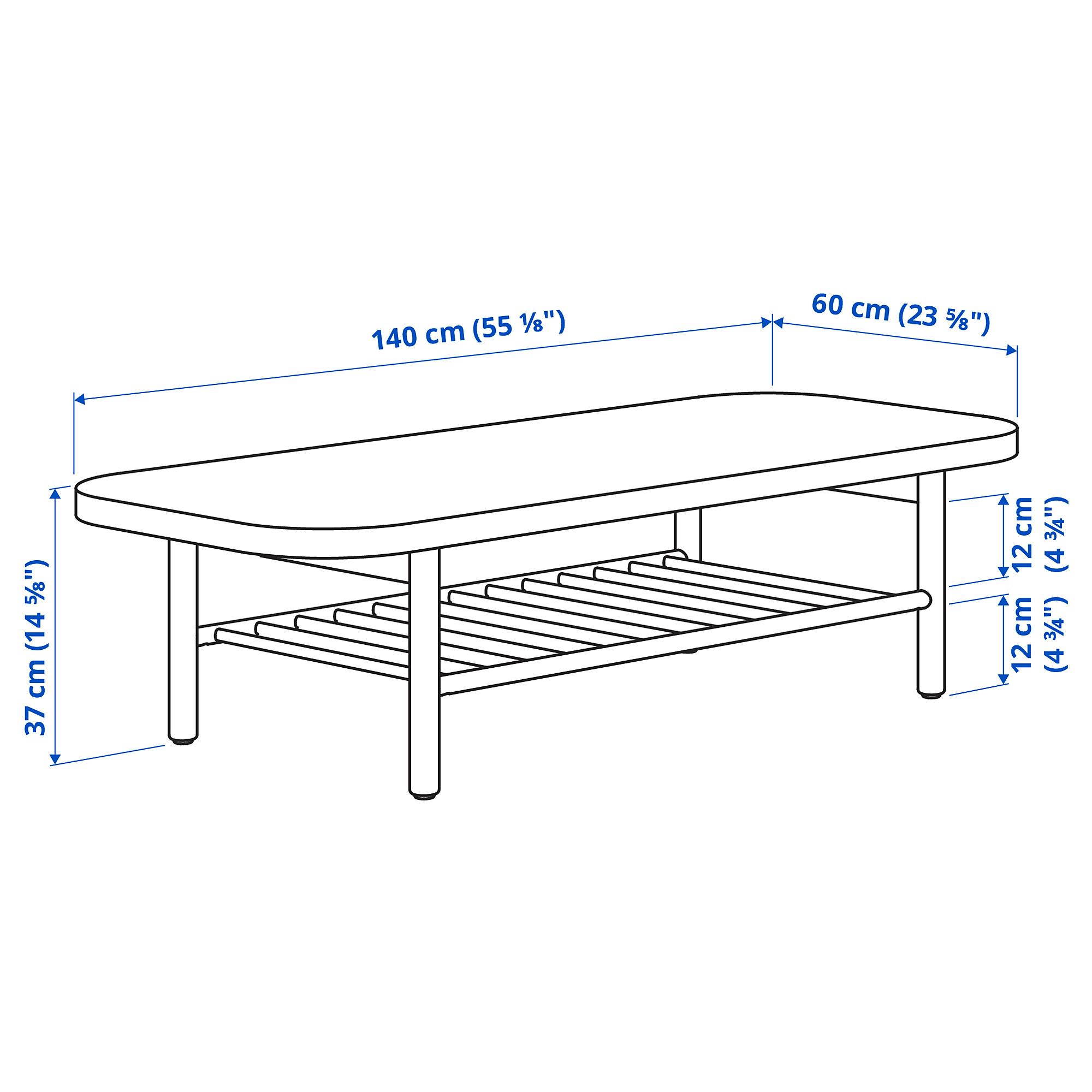LISTERBY coffee table