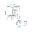 IDANÄS bedside table