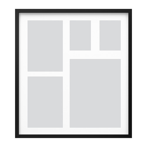 RÖDALM frame for 5 pictures