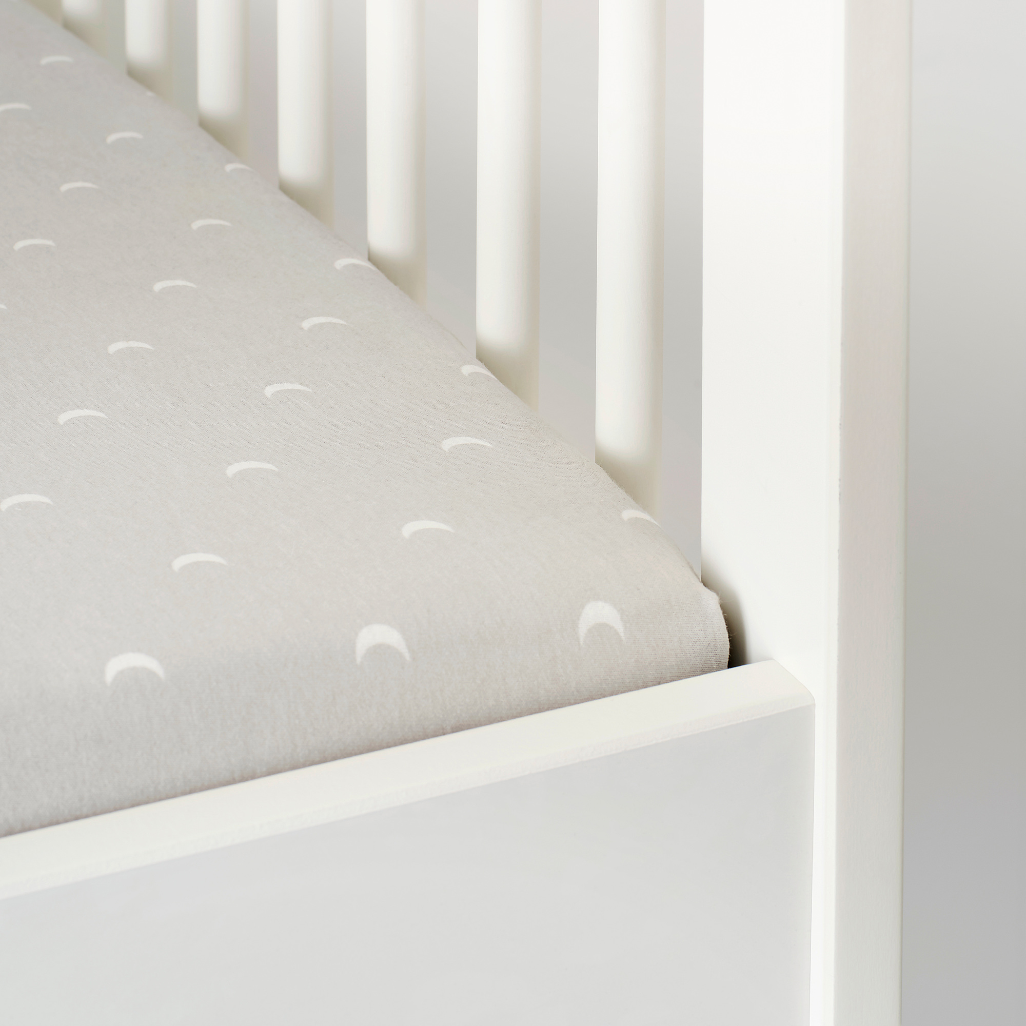 LENAST fitted sheet for cot