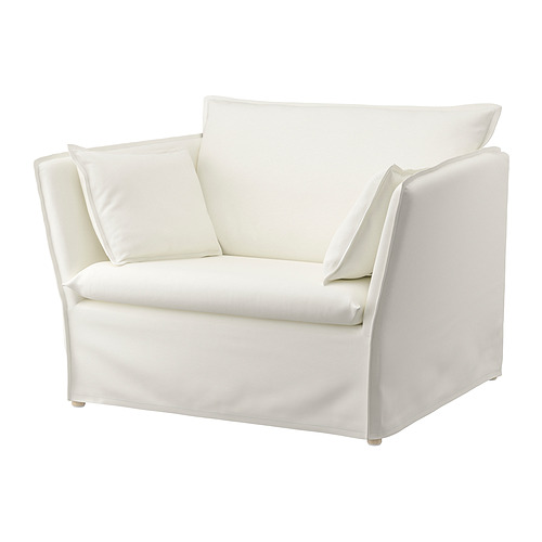 BACKSÄLEN - 1,5-seat armchair, Blekinge white | IKEA Taiwan Online - PE801292_S4
