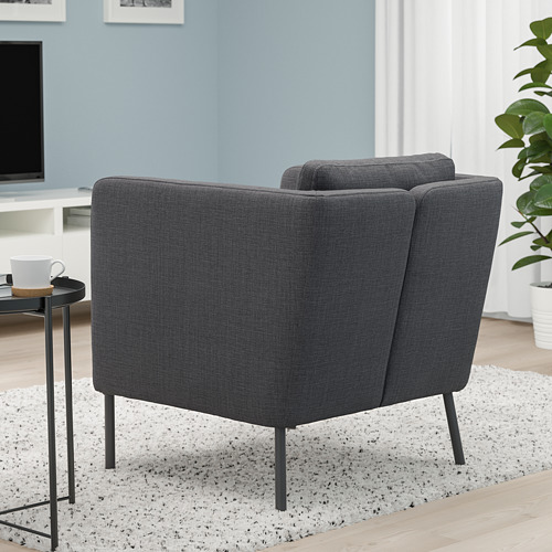 EKERÖ - armchair, Skiftebo dark grey | IKEA Taiwan Online - PE801308_S4