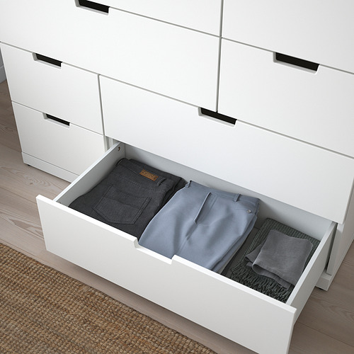 NORDLI chest of 12 drawers