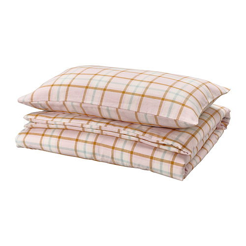 PEROVSKIA duvet cover and pillowcase