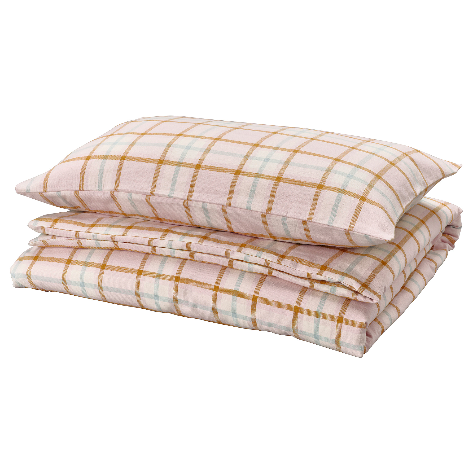 PEROVSKIA duvet cover and pillowcase