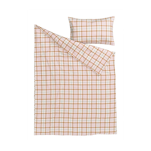 PEROVSKIA duvet cover and pillowcase