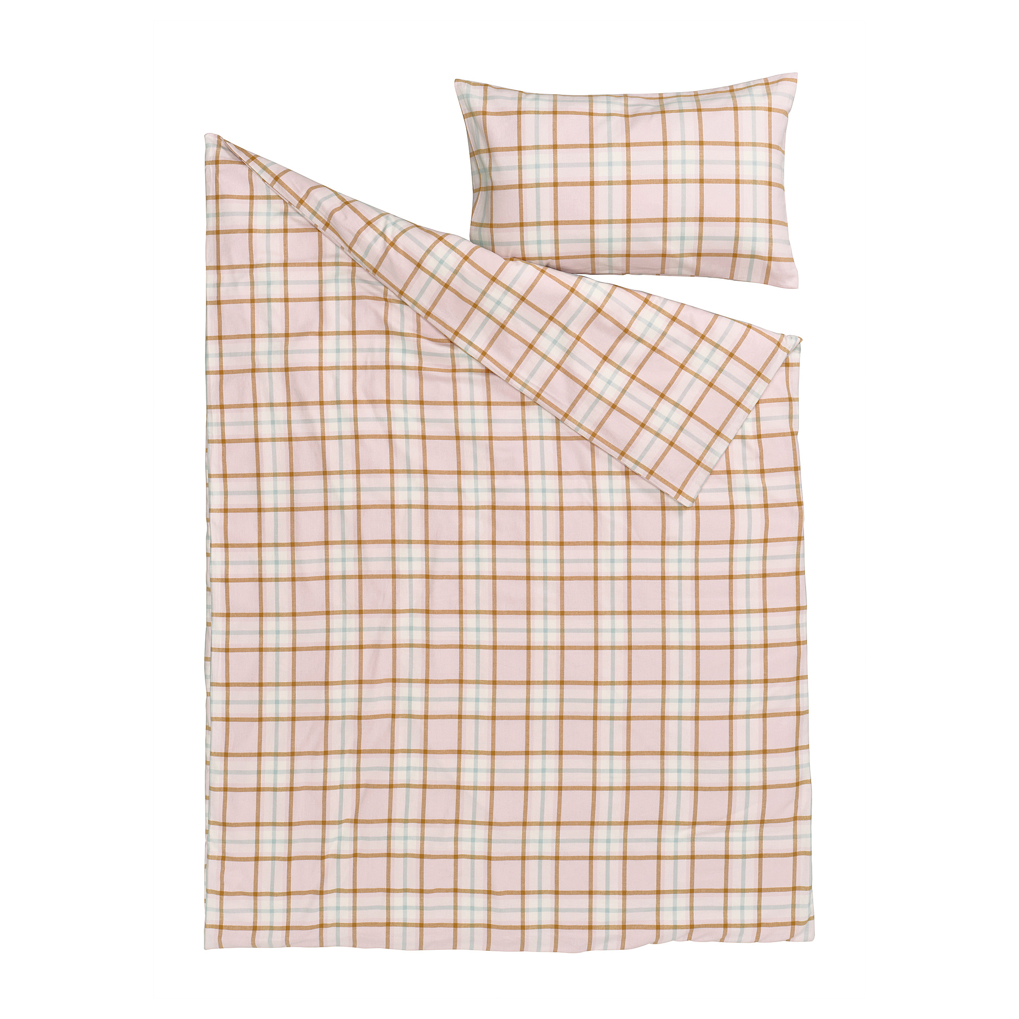 PEROVSKIA duvet cover and pillowcase