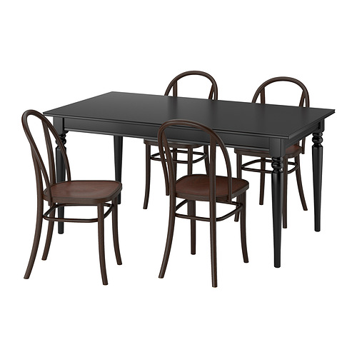 INGATORP/SKOGSBO table and 4 chairs