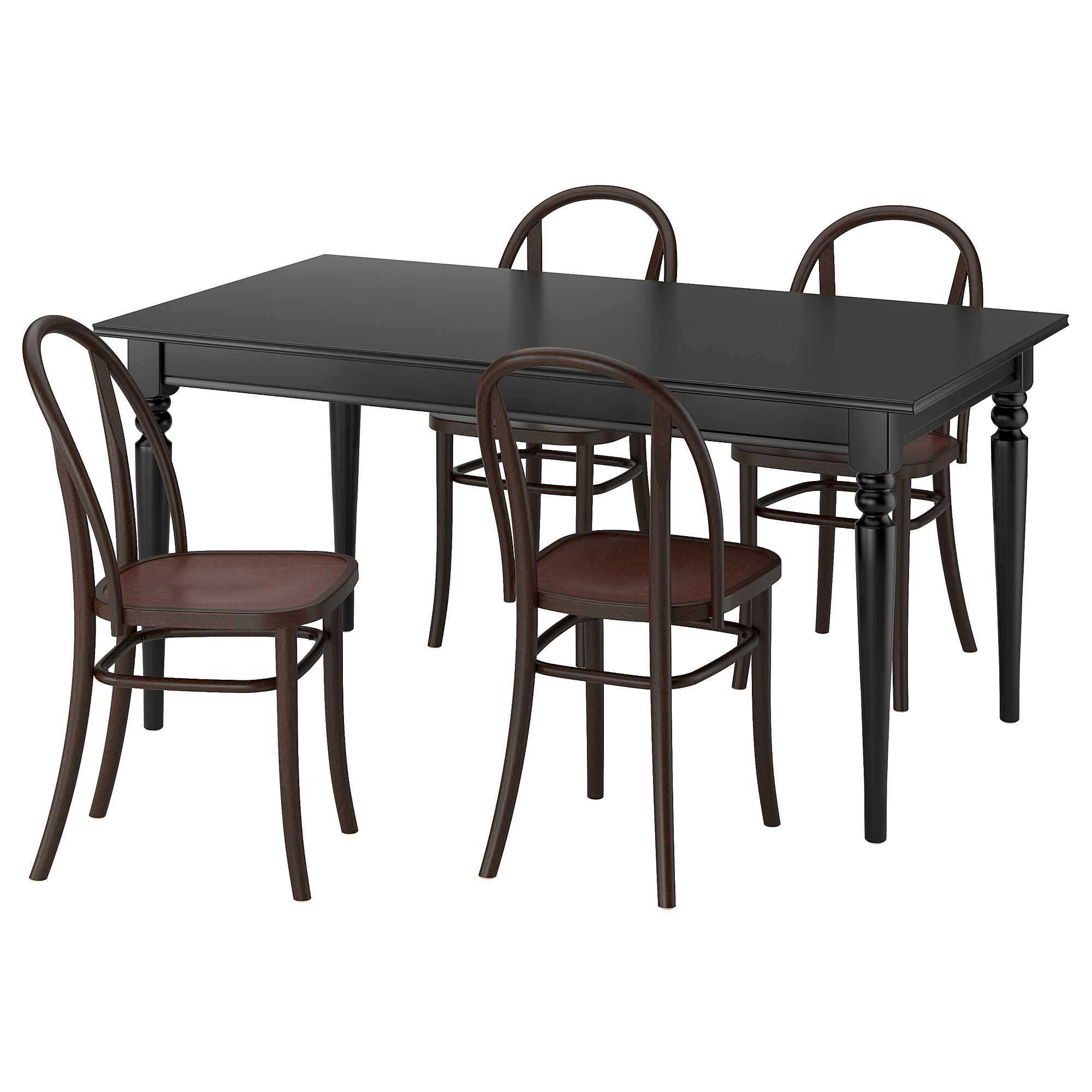 INGATORP/SKOGSBO table and 4 chairs