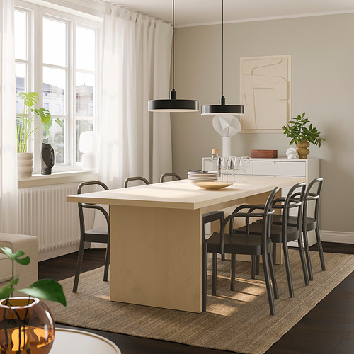 BERGSHYTTAN/STOCKHOLM 2025 table and 6 chairs