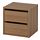 VADHOLMA - 抽屜櫃, 棕色/染色梣木 | IKEA 線上購物 - PE658791_S1