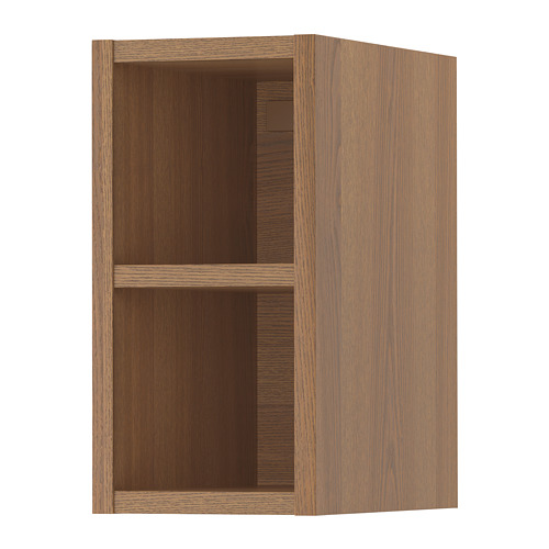 VADHOLMA - 開放式收納櫃, 棕色/染色梣木 | IKEA 線上購物 - PE658798_S4
