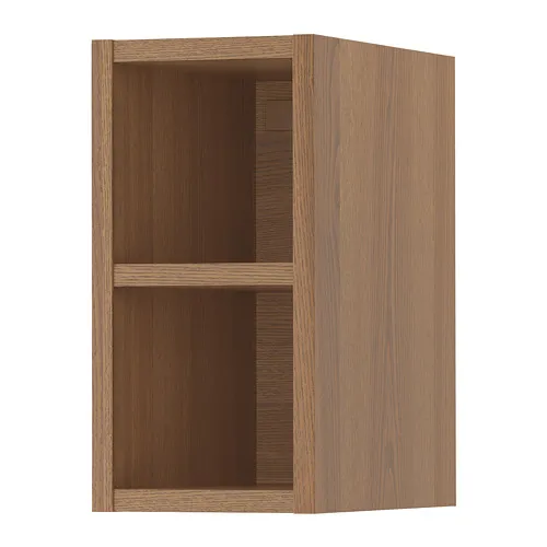 VADHOLMA - 開放式收納櫃, 棕色/染色梣木, 20x37x40 公分 | IKEA 線上購物 - PE658798_S4