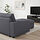 VIMLE - 4-seat sofa with chaise longue, with wide armrests/Gunnared medium grey | IKEA Taiwan Online - PE801383_S1
