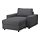 VIMLE - chaise longue, with wide armrests/Hallarp grey | IKEA Taiwan Online - PE801374_S1