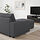 VIMLE - 3-seat sofa with chaise longue, with wide armrests/Hallarp grey | IKEA Taiwan Online - PE801375_S1