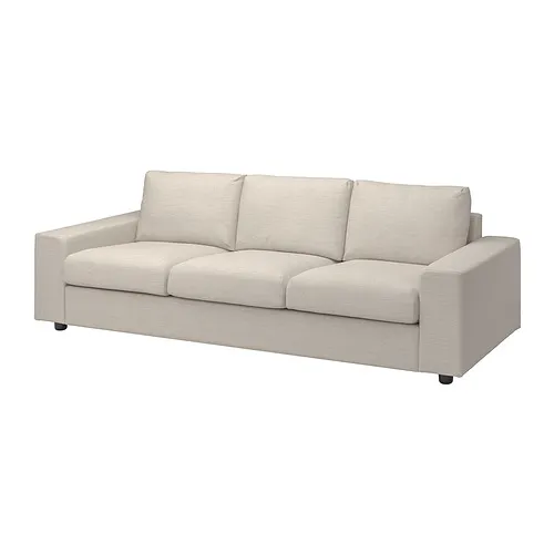 VIMLE - 3-seat sofa, with wide armrests/Gunnared beige | IKEA Taiwan Online - PE801413_S4