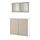 BESTÅ - storage combination w doors/drawers, white Lappviken/Stubbarp/light grey-beige clear glass | IKEA Taiwan Online - PE845750_S1