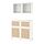 BESTÅ - storage combination w doors/drawers, white Studsviken/Stubbarp/white woven poplar | IKEA Taiwan Online - PE845751_S1
