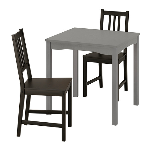 HAUGA/STEFAN table and 2 chairs