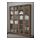 BILLY/OXBERG - bookcase, brown/ash veneer glass | IKEA Taiwan Online - PE600838_S1